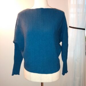 Andrea Jovine dark blue sweater, M